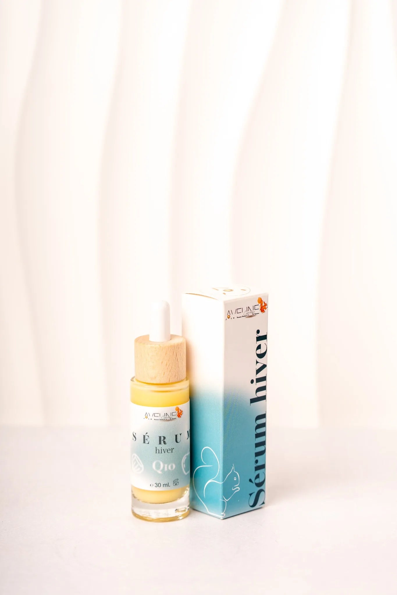 Flacon serum hiver de la marque Aveline