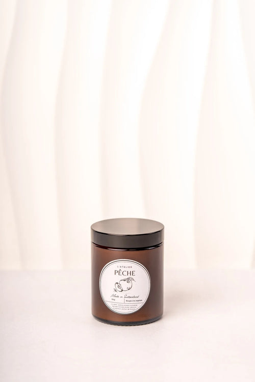 Bougie parfumée pèche de la marque L'Atelier
