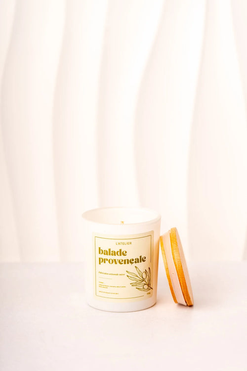 Bougie parfumée balade provençale de la marque L'Atelier