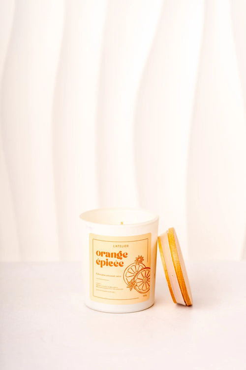 Bougie parfumée Orange épicée de la marque L'Atelier