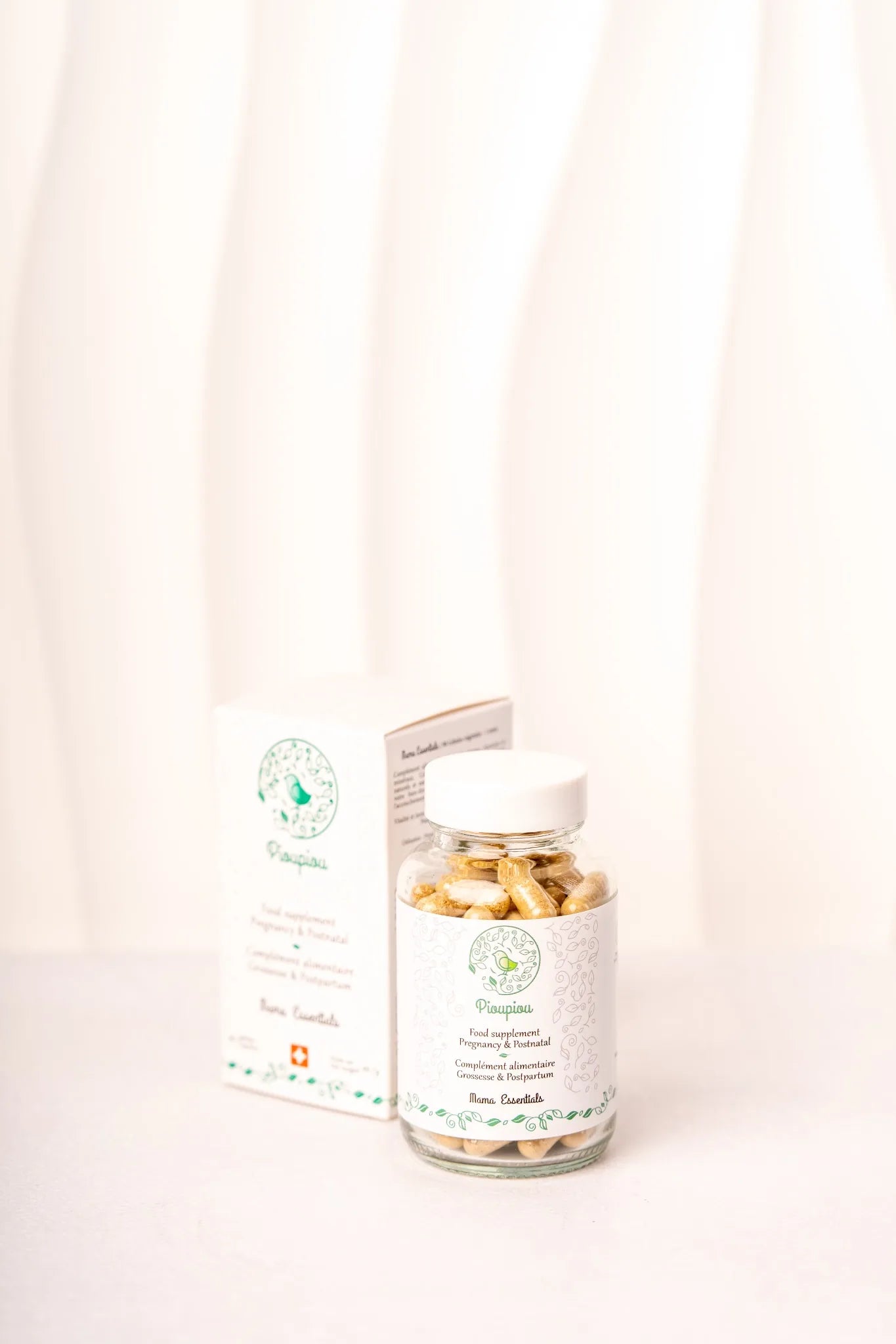 Complémentaire alimentaire Mama Essentials de la marque Pioupiou